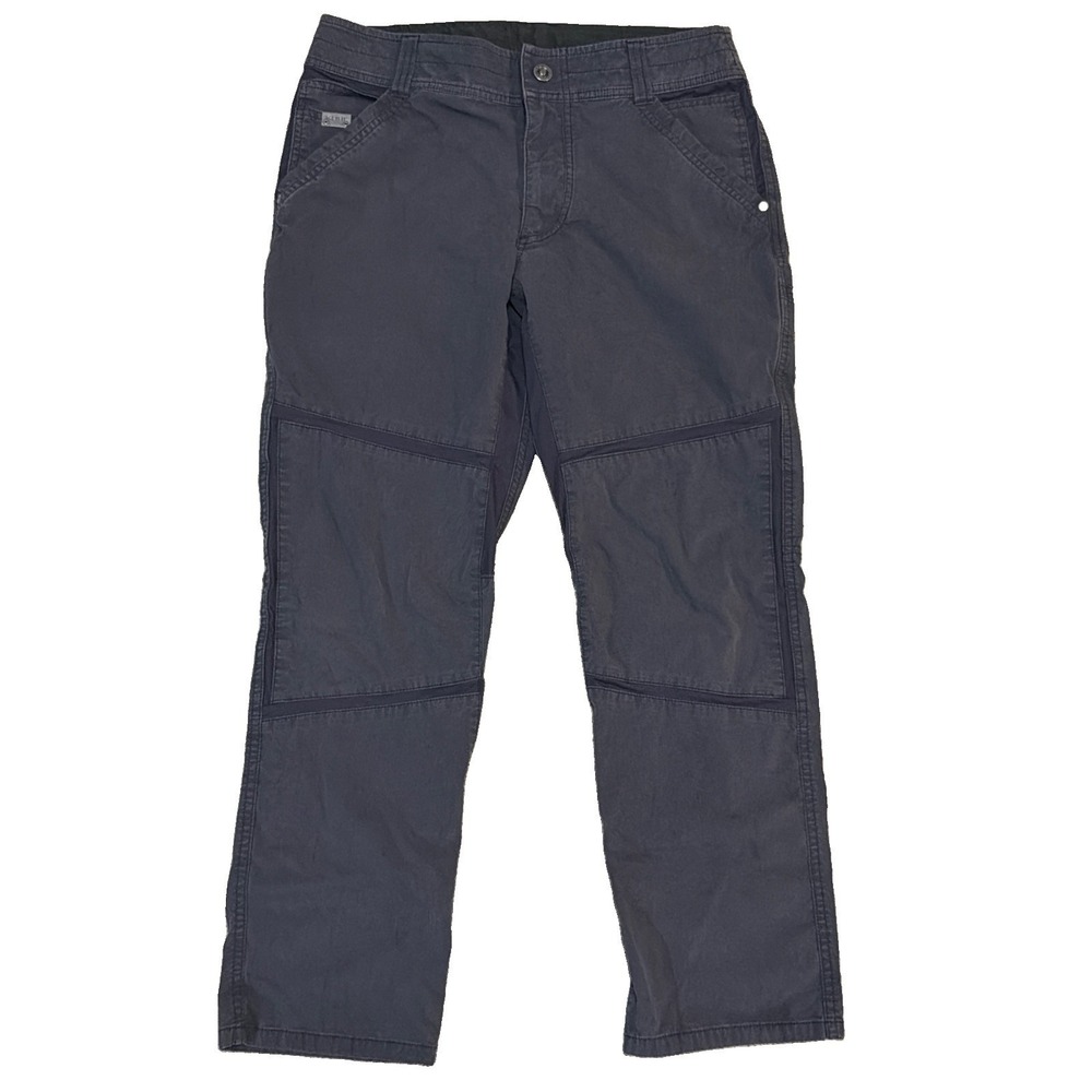 Kuhl Free Radikl Mens 30x28 Gray Hiking‎ Outdoor Pants Stretch Hybrid 5170